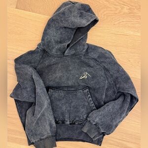 Rastah (Pakistani Streetwear) Black Acid Wash Made in Pak Hoodie (sold out!!)